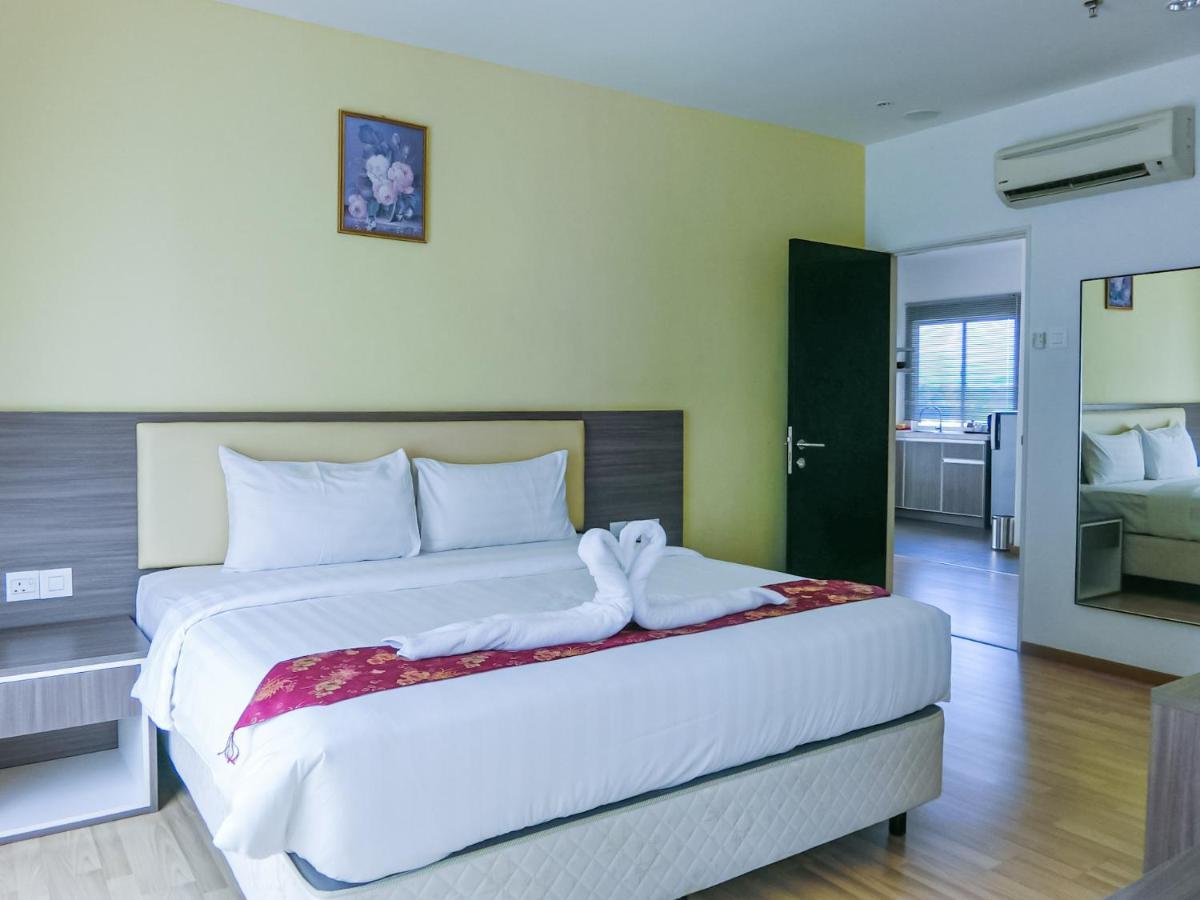 Gloria Swiss Apartment Melaka Ayer Keroh Oda fotoğraf